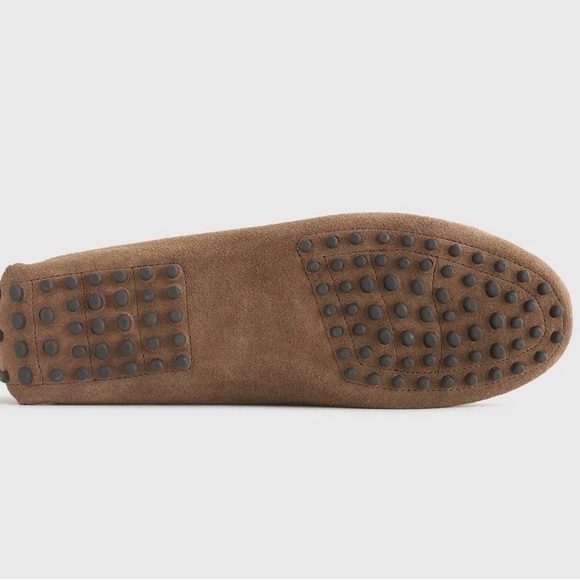 Quince Women's 100% Suede Driver Loafer Medium Brown Size 9 (fit like 8.5) NWT - Picture 4 of 12